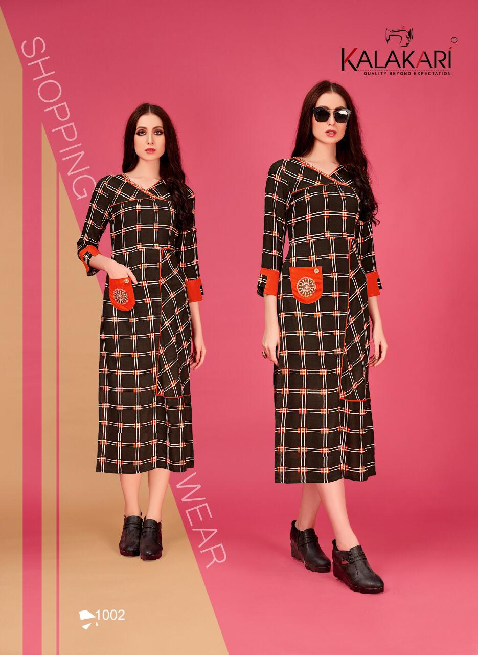 Kalakari Designer Messy Vol-2 Printed Kurti Kalakari Designer Messy Vol-2 Printed Kurti